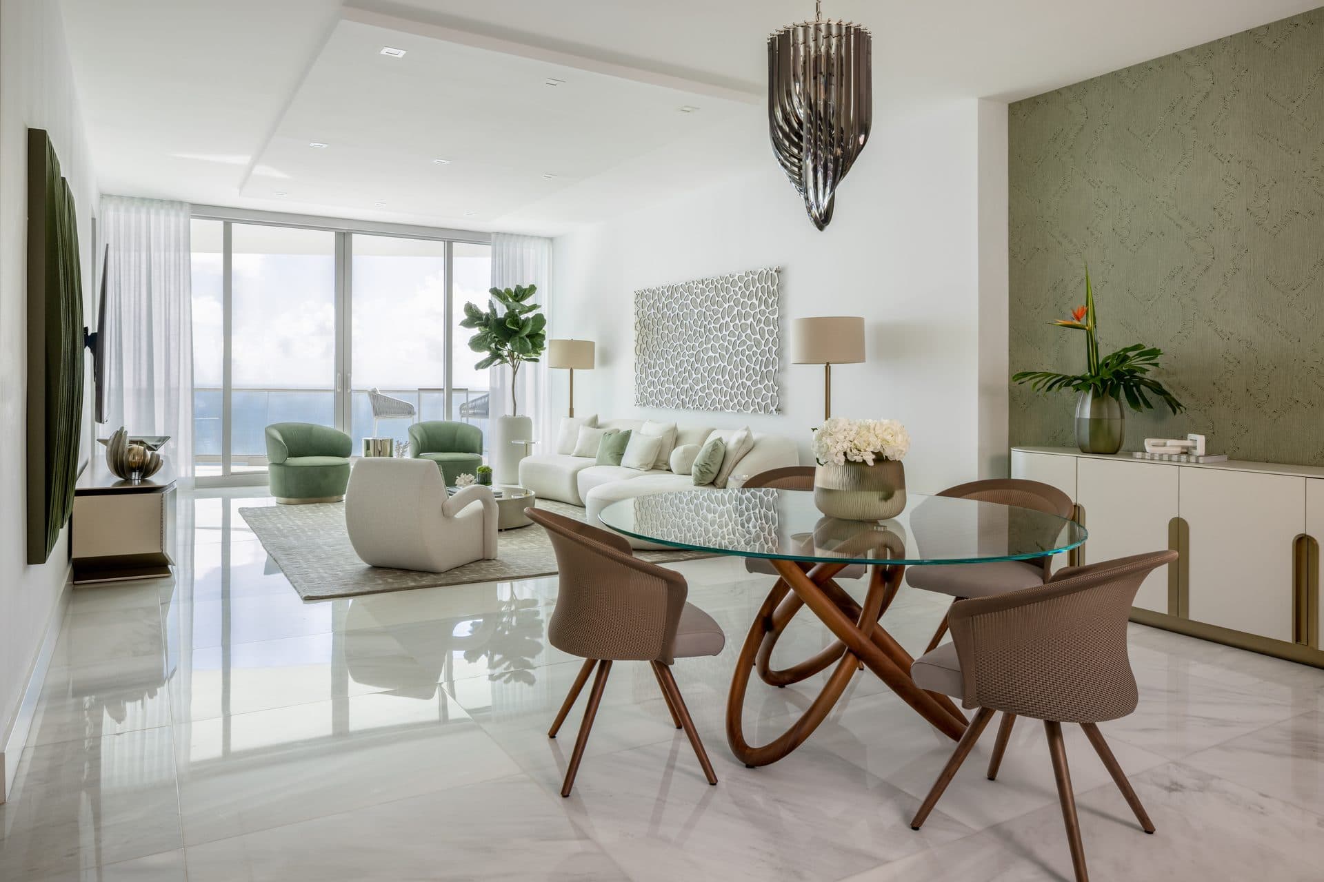 Luxury living space by Elmira Décor